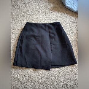 Abercrombie & Fitch Black Wrap Skirt